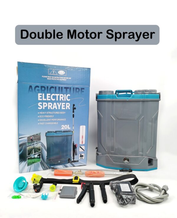 Double Motor Battery Sprayer Pump 12/18 With 3Kg Battery